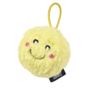 ZippyClaws Wesoły Pompon Żółty z kocimiętką dla kota