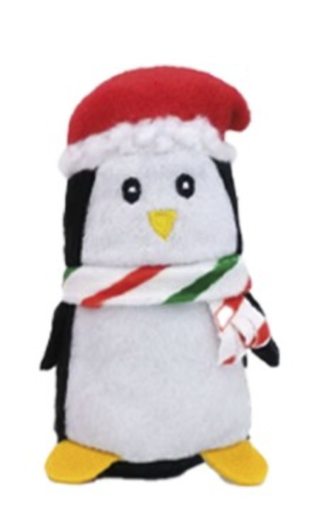 ZippyPaws – Pluszowy Pingwinek Świąteczny zabawka dla psa