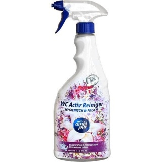 AMBI PUR Bad Spray White Flowers – preparat do czyszczenia łazienki | 750 ml