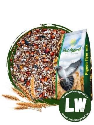 Best Natural Lotowa Wdowiec Mistrz LW 20kg – naturalna mieszanka dla gołębi pocztowych