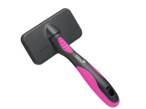 Blovi Medium Ball Pin Slicker - miękka szczotka pudlówka z bezpiecznymi pinami, średnia