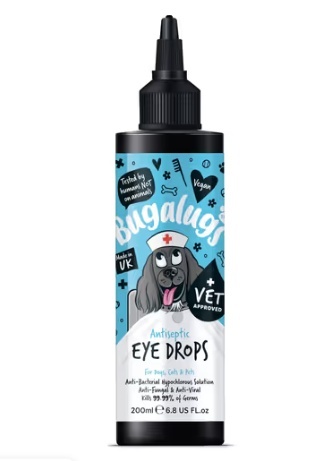 Bugalugs Antiseptic Eye Drops 200ml – krople do czyszczenia oczu