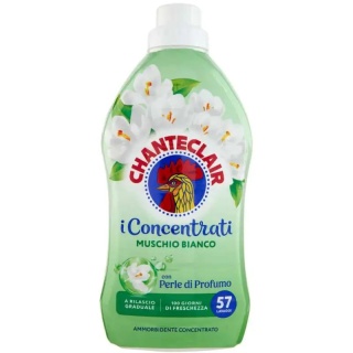CHANTECLAIR Ammorbidente Muschio Bianco – płyn do płukania | 1,14 L (57 prań)