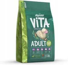 COMFY APPETIT Karma dla psa średnie i duże rasy VITA MINI LAMB medium & large - Jagnięcina 2,5 KG