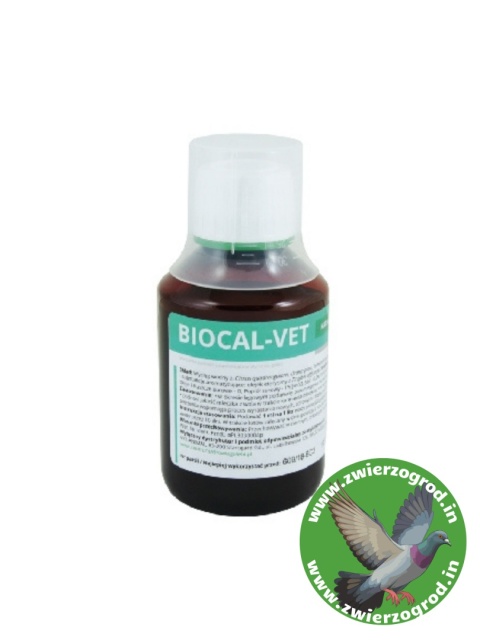 Centrum Zdrowia Gołębi Biocal - Vet , Katalizator w lotach rozpłodzie pierzeniu 125 ml