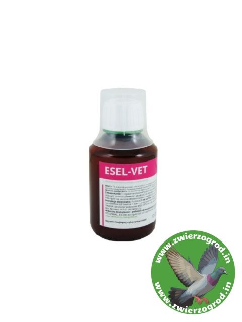 Centrum Zdrowia Gołębi ESEL-VET Stymuluje płodność odporność wydolność125 ml 