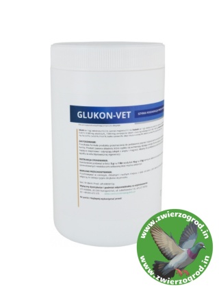 Centrum Zdrowia Gołębi Glukon -VET Szybka regeneracja przed i po wysiłku 500 g