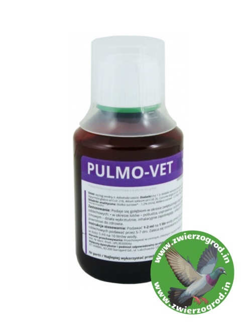 Centrum Zdrowia Gołębi Pulmo-Vet naturalne wsparcie dróg oddechowych 250 ml
