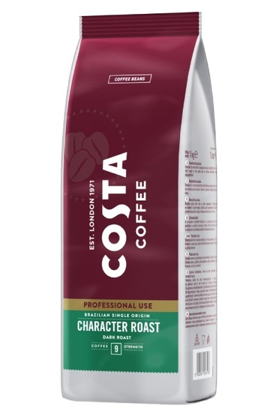 Costa Coffee Brazilian – 100% Arabica | kawa ziarnista 1 kg