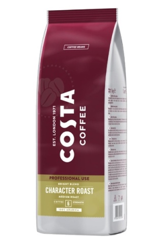Costa Coffee Character Roast Bright Blend – 100% Arabica | kawa ziarnista 1 kg