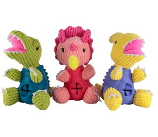 Dashi Rexi Dino Toy - zabawka dla psa, dinozaur z otworem na smakołyki, zielony