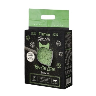 Fitmin cat żwirek tofu dla kotów zielona herbata 6 l / 2,4 kg