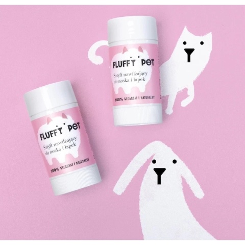 Fluffy Pet - Sztyft nawilżający do noska i łapek 23ml - 1 szt.