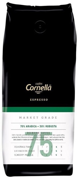 Cornella Espresso Market Grade 75 – kawa ziarnista | 1 kg