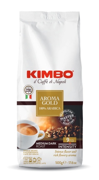 Kimbo Aroma Gold – kawa ziarnista | 500 g