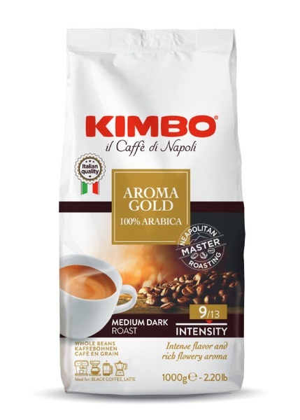 Kimbo Aroma Gold – kawa ziarnista | 1000 g
