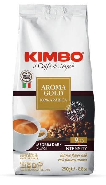 Kimbo Aroma Gold – kawa ziarnista | 250 g