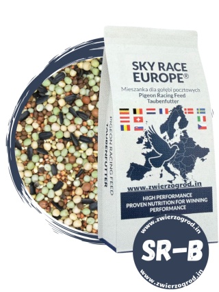 MDM SKY RACE EUROPE® BASE SRB – Mieszanka Bazowa dla gołębi pocztowych (Bez Kukurydzy i Pszenicy) 25 kg