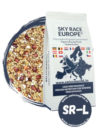 MDM SKY RACE EUROPE LIGHT SRL – Mieszanka dla gołębi pocztowych LekkoStrawna (Lotowa Baza) 25 kg