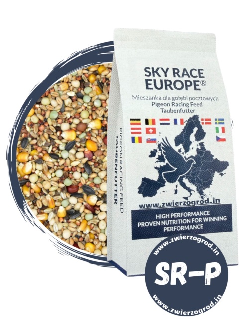 MDM SKY RACE EUROPE MOULT SRP – Mieszanka dla gołębi pocztowych Pierzeniowa 25 kg
