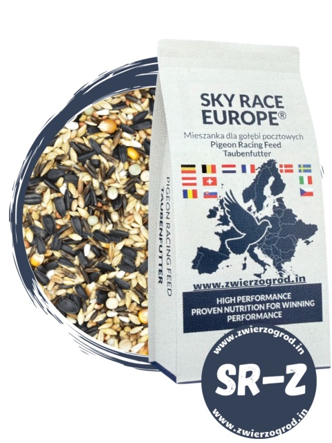 MDM SKY RACE EUROPE WINTER SRZ – Mieszanka dla gołebi pocztowych Zimowa z Czarnym Słonecznikiem