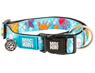 Max&Molly GOTCHA! Smart ID Ocean Collar - obroża z zawieszką smart Tag dla psa - M