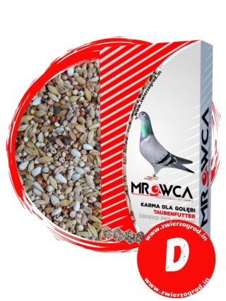 Mrowca D – Dietetyczna | Lekka mieszanka dietetyczna dla gołębi 20 kg
