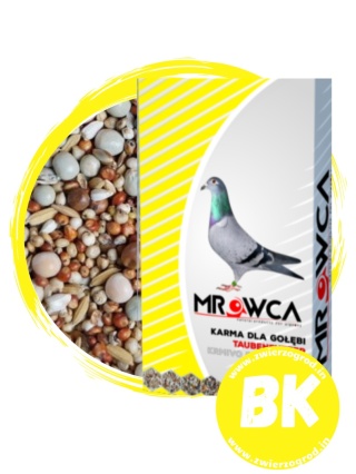 Mrowca BK – Karma dla Gołębi Pocztowych bez pszenicy i kukurydzy 25 kg