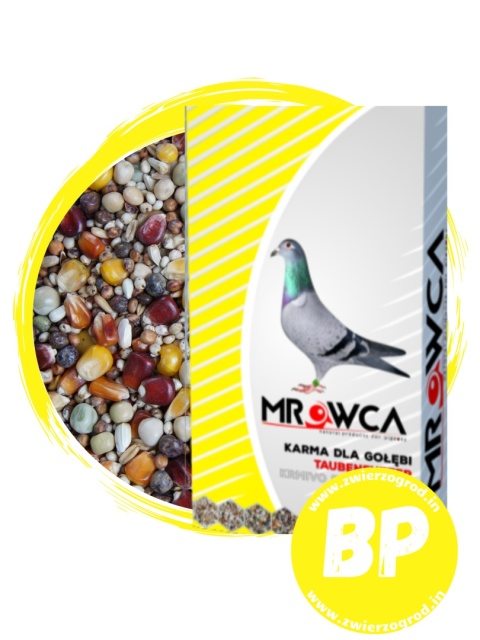 Mrowca BP 25 kg – Karma dla gołebi pocztowych bez dodatku pszenicy 25 kg