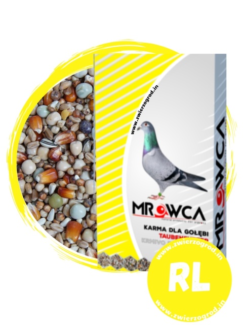 Mrowca RL – mieszanka rozpłodowo - lotowa | Pełnoporcjowa mieszanka dla gołębi lotowych 25 kg