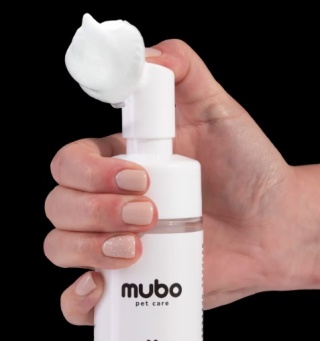 Mubo No Rinse Paw Cleaning Foam Banana 200ml - pianka do mycia łapek psa i kota, bez spłukiwania, bananowa