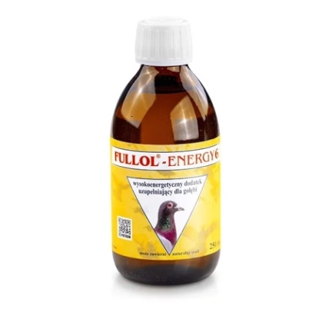 PATRON FULLOL-ENERGY 6 – skoncentrowana energia tłuszczowa dla gołębi | 250 ml