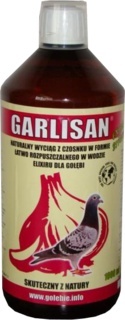 PATRON GARLISAN – płynny wyciąg czosnkowy o działaniu bakteriobójczym dla gołębi | 1 L