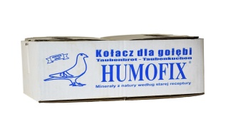 PATRON Humofix – blok mineralny z muszlami i czosnkiem dla gołębi | 1 szt.