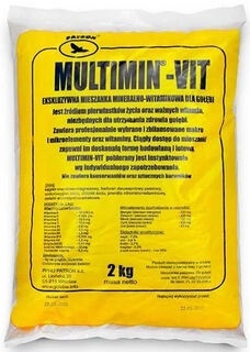 PATRON Multimin-Vit 2 kg – mineralno-witaminowa mączka dla gołębi