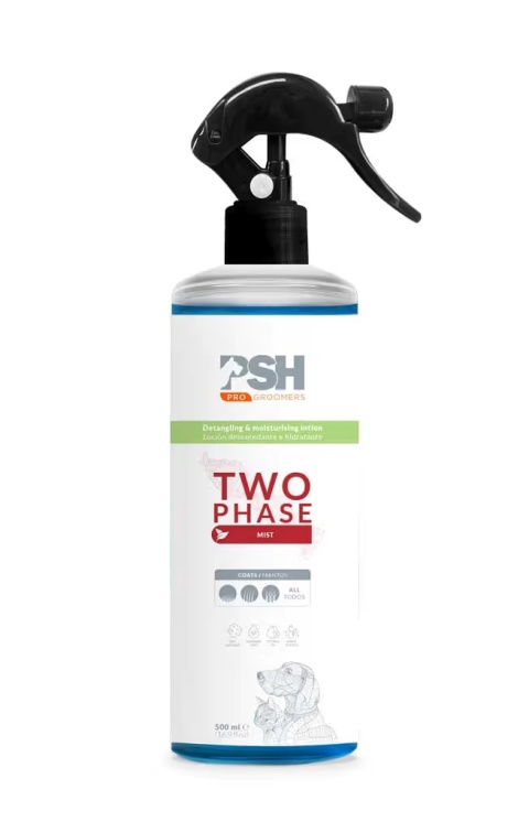 PSH Pro 2 Phase Conditioner 500ml - dwufazowa odżywka dla psa, nawilża i ułatwia rozczesywanie