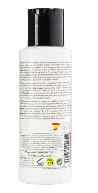 PSH Pro Kera-Argan Mask - nawilżająco-wygładzająca maska z keratyną i olejkiem arganowym, bez spłukiwania - 100ml