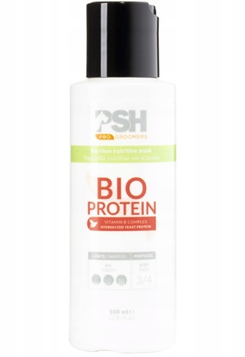 PSH Pro Bio Protein Mask - proteinowa maska do zniszczonej sierści psa, bez spłukiwania 100ml