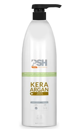 PSH Pro Kera-Argan Mask - nawilżająco-wygładzająca maska z keratyną i olejkiem arganowym, bez spłukiwania - 100ml