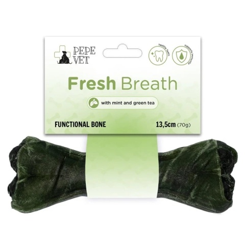 Paka Zwierzaka - PEPE VET - Fresh Breath 13,5cm - Zdrowe zęby - Kość funkcjonalna