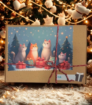 Pakowanie na prezent świąteczny