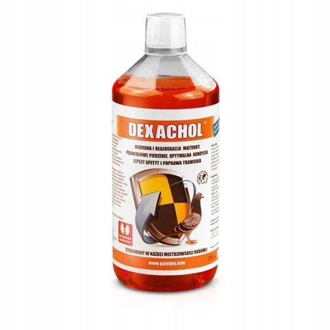 Patron DEXACHOL – ochrona i regeneracja wątroby dla gołębi 1000 ml