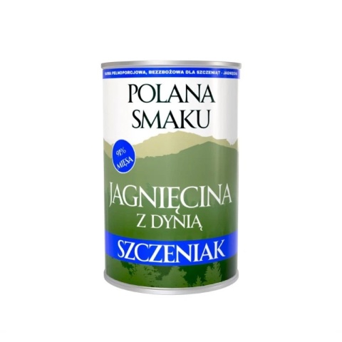Polana Smaku – Szczeniak – Jagnięcina z dynią 400 g