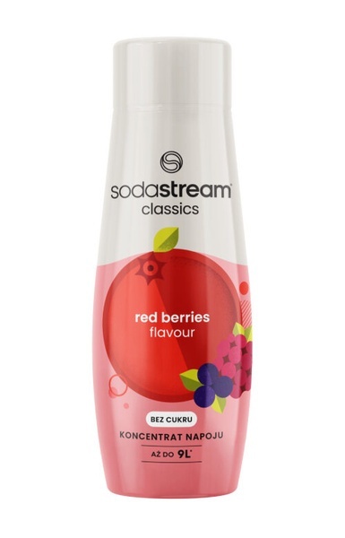 SodaStream Owoce Leśne Zero Cukru – syrop do wody | 440 ml Leśna świeżość owocowy smak zero cukru
