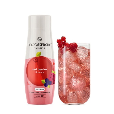 SodaStream Owoce Leśne Zero Cukru – syrop do wody | 440 ml Leśna świeżość owocowy smak zero cukru