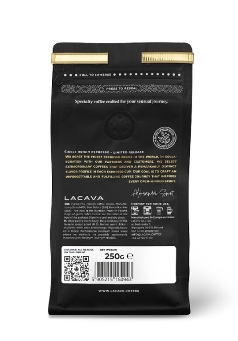 LaCava Konesso Exclusive – Mexican Chocolate Shot | kawa ziarnista 250 g