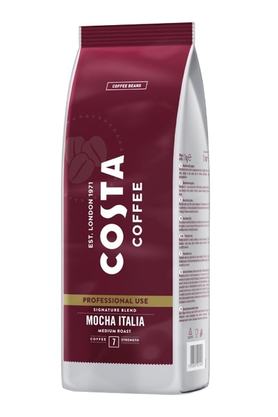 Costa Coffee Mocha Italia – Signature Blend Medium Roast | kawa ziarnista 1 kg