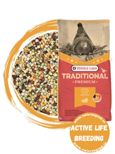 VERSELE-LAGA Traditional Premium Active Life Breeding – Mieszanka rozpłodowa dla gołębi pocztowych 20 kg
