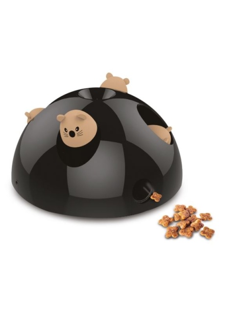 Zabawka dla kota CATCH THE MOUSE – myszka | czarna
