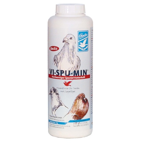 BACKS Vi-Spu-Min 1 kg – minerały, witaminy i aminokwasy dla gołębi
